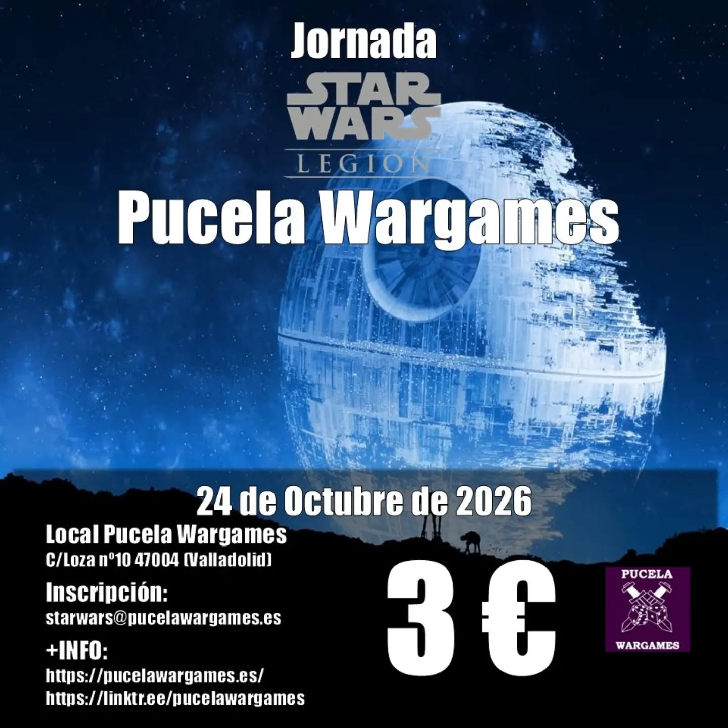 Jornada de Star Wars Legion en Pucela Wargames